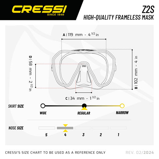 Masque Cressi Z2 – Image 4