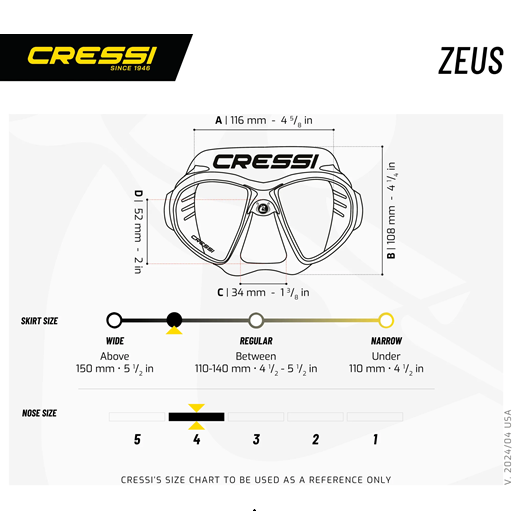 Masque Zeus de Cressi – Image 4